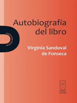 cover image of Autobiografía del libro